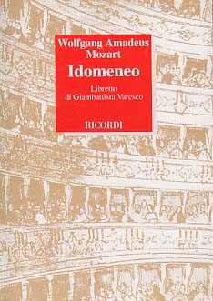Mozart, Idomeneo: Libretto (Ricordi)