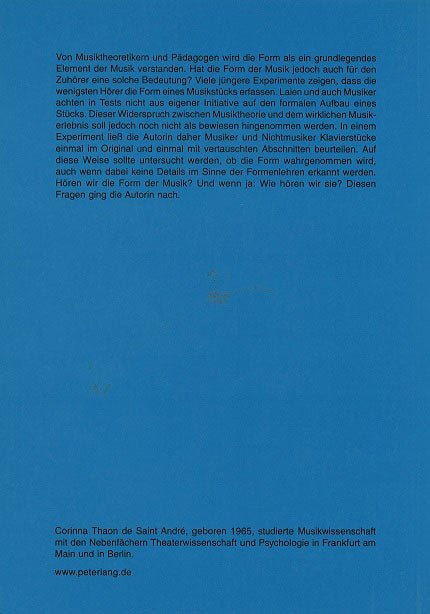 Experimentelle Untersuchung Formwahrnehm (Peter Lang)