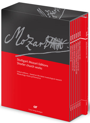Mozart, Kleine Kirchenwerke (Set) (Carus)