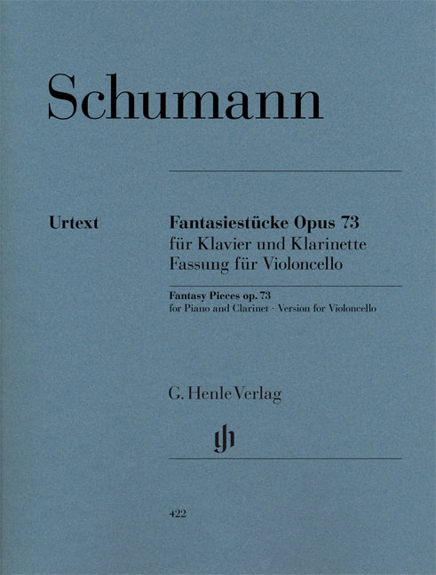 Schumann, Fantasiestucke op. 73 (Vc,Pf) (Henle)