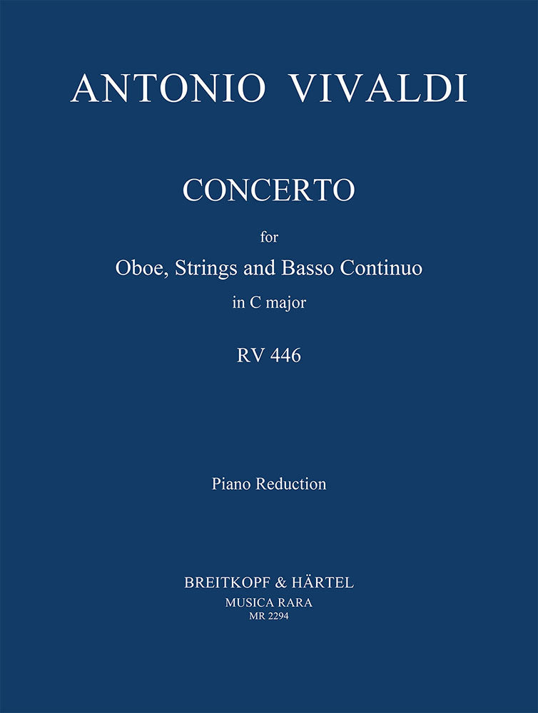 Vivaldi, Concerto in C, F 7/20, RV 446 (Musica Rara)