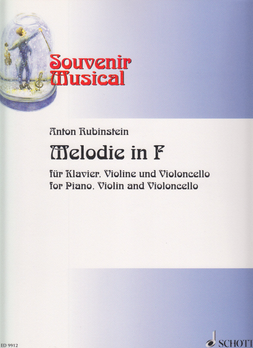 Rubinstein, Melodie in F (Vn,Vc,Pf) (Schott)