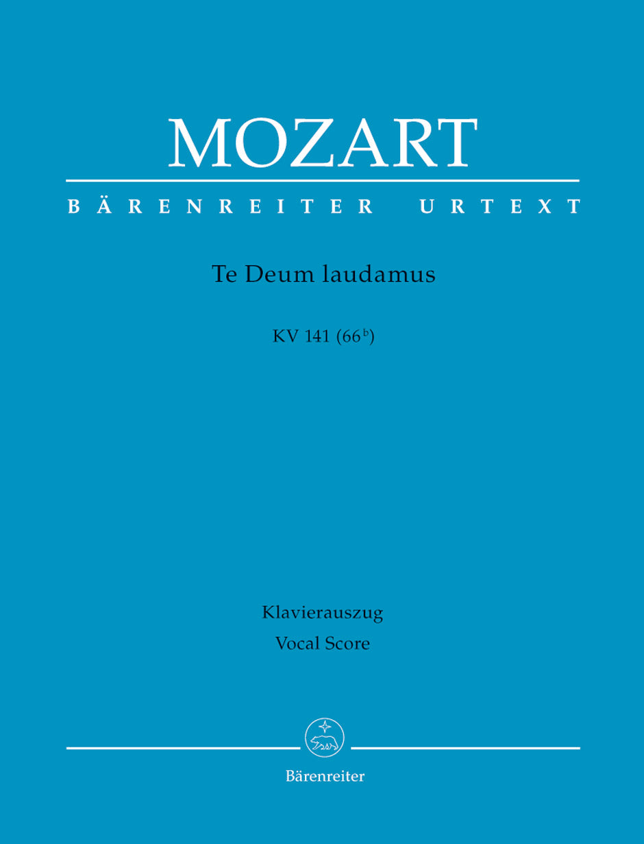 Mozart, Te Deum laudamus KV 141 (Barenreiter)