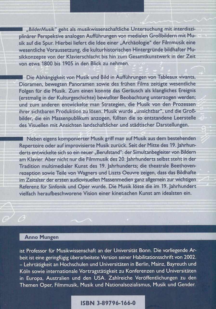 BilderMusik: Panoramen, Tableaux (2vols) (Gardez)