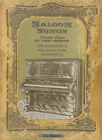 Hersch, Saloon Songs (Peters)