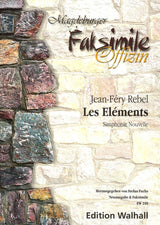Rebel, Les elements (Score, Facs.) (Walhall)