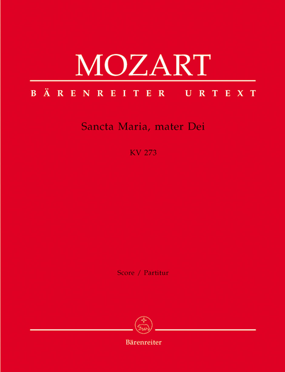 Mozart, Sancta Maria KV 273 (Barenreiter)