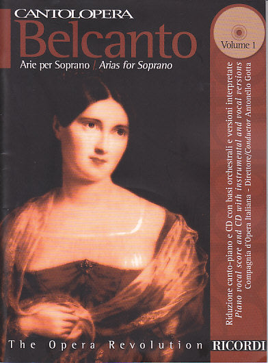 Belcanto 1: Arie per Soprano (with CD) (Ricordi)