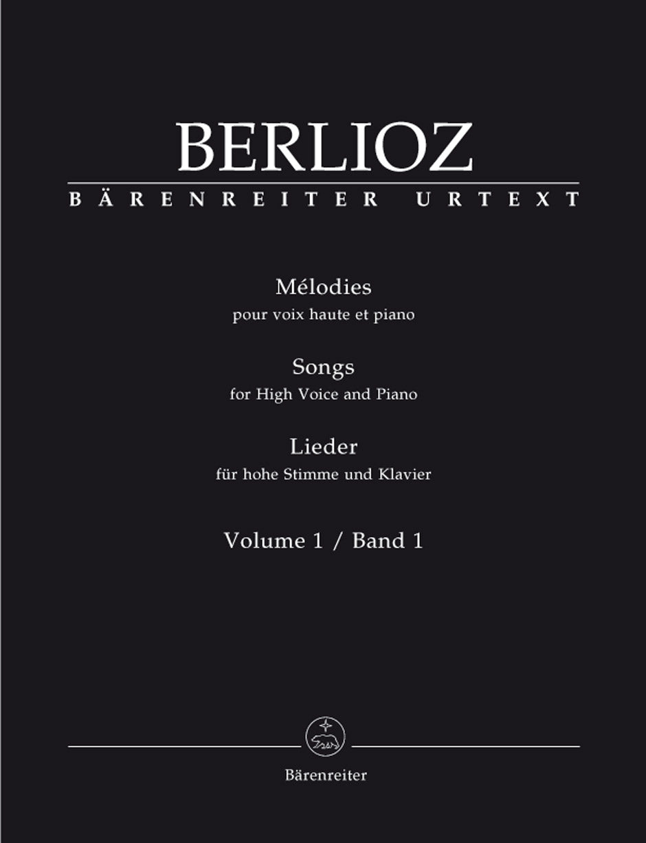 Berlioz, Melodies 1 (High,Pf) (Barenreiter)