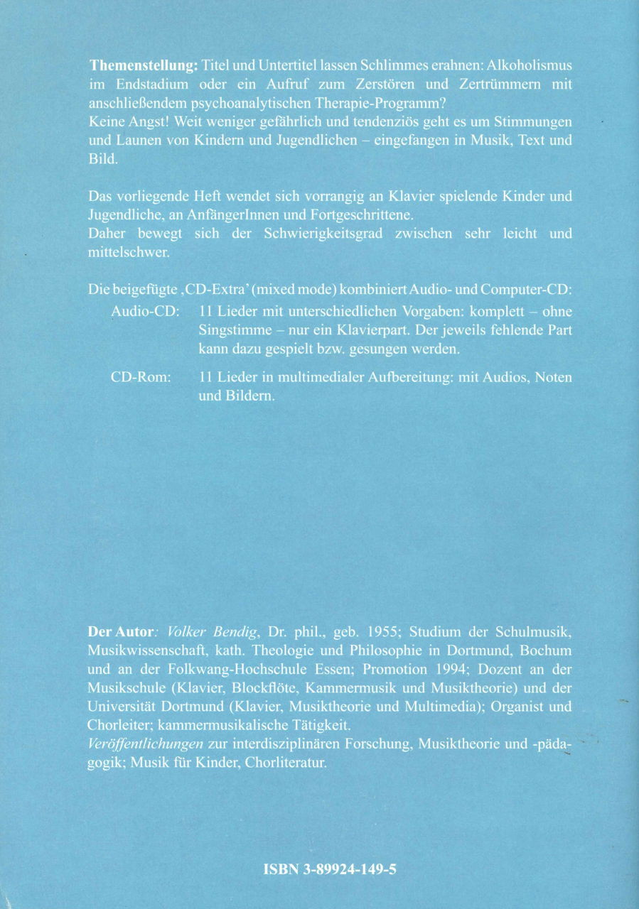Kaputt & Co.: Zwei- & vierhandige Klavie (Blaue Eule)