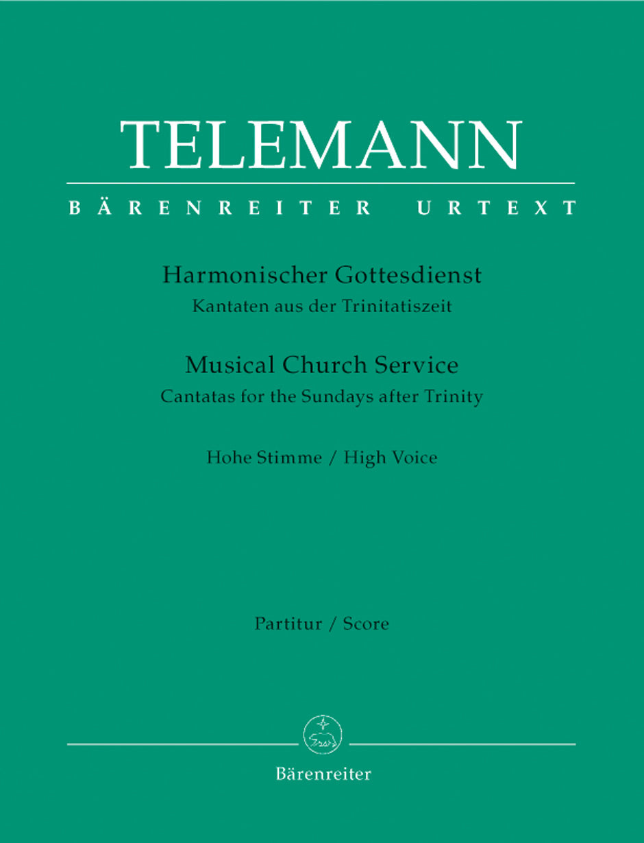 Telemann, Harmonische Gottesdienst H (3) (Barenreiter)