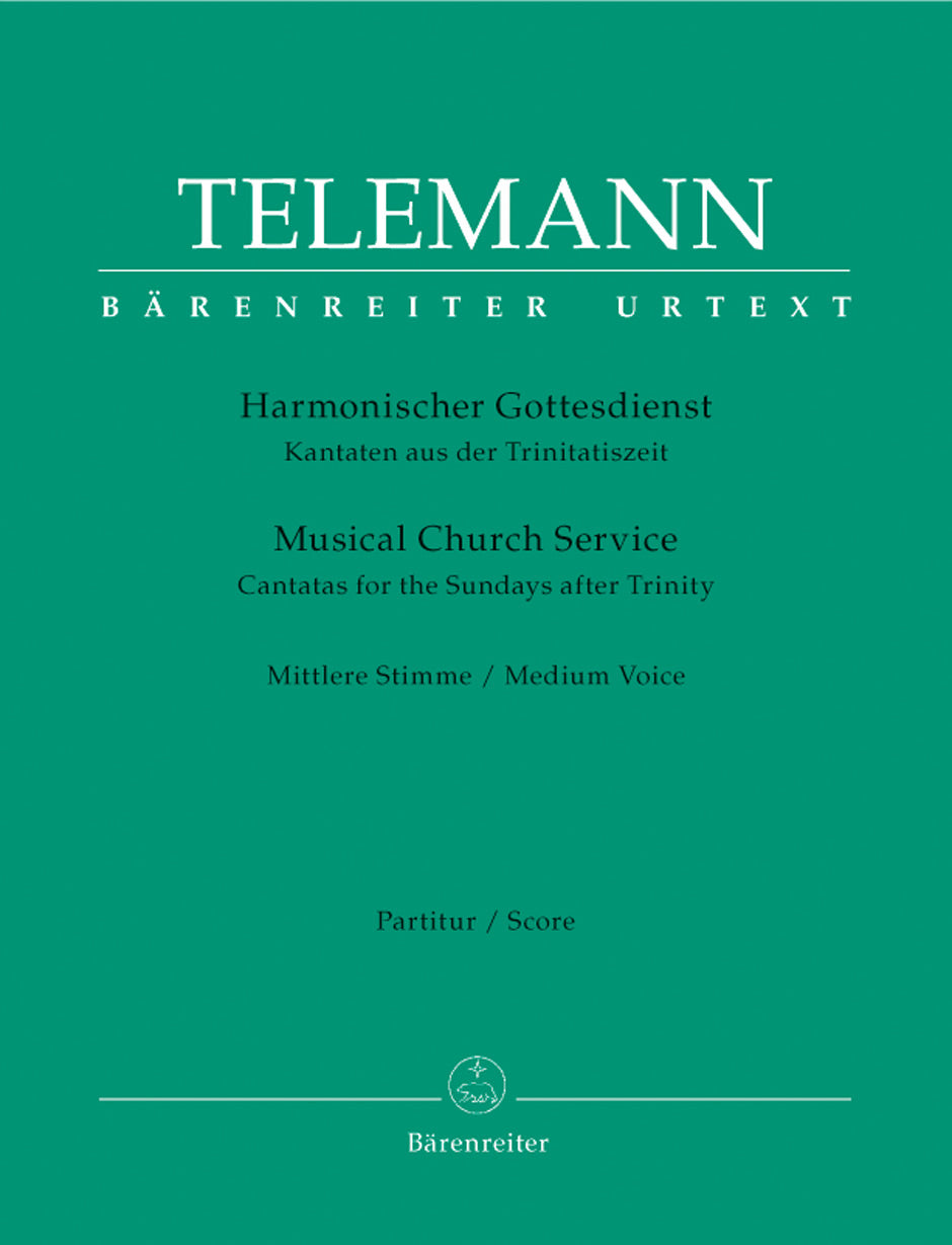 Telemann, Harmonische Gottesdienst M (3) (Barenreiter)