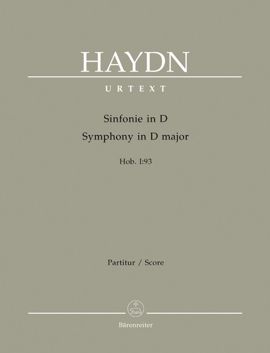 Haydn, Symphony No. 93 (Partitur) (Barenreiter)