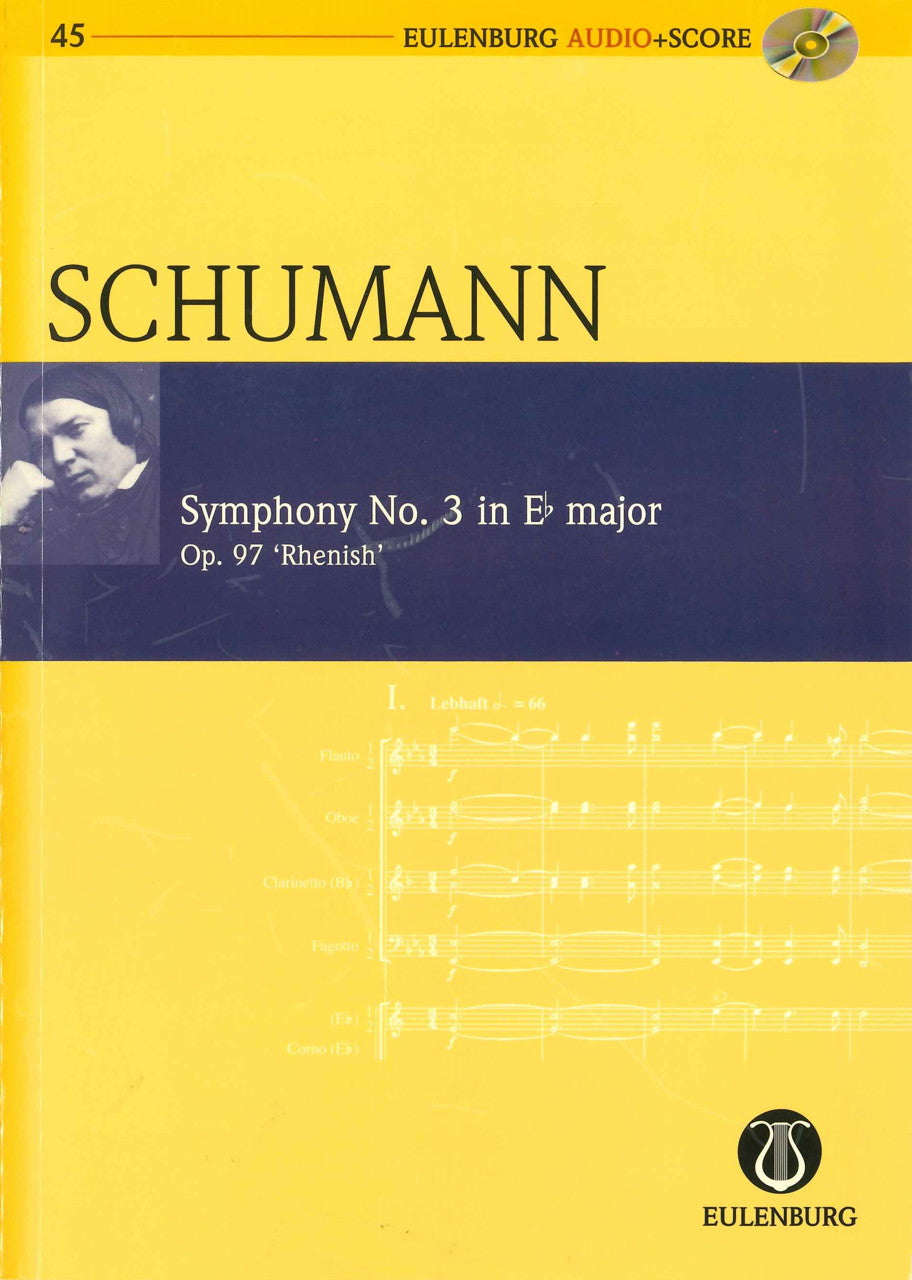 Schumann, Symphony No. 3 Rheinisch +CD (Eulenburg)