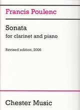 Poulenc, Sonata (rev. 2006) (Chester)