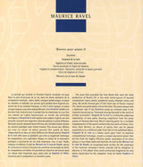 Ravel, Oeuvres pour piano 2 (Durand)