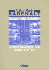 Rabenalt, Schriften zu Operette, Film (Olms)