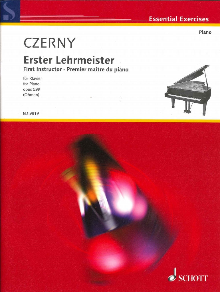 Czerny, Erster Lehrmeister op. 599 (Schott)