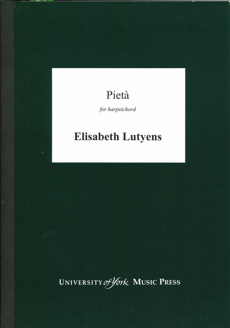 Lutyens, Pieta op. 104 (1975) (York Music Press, University of)