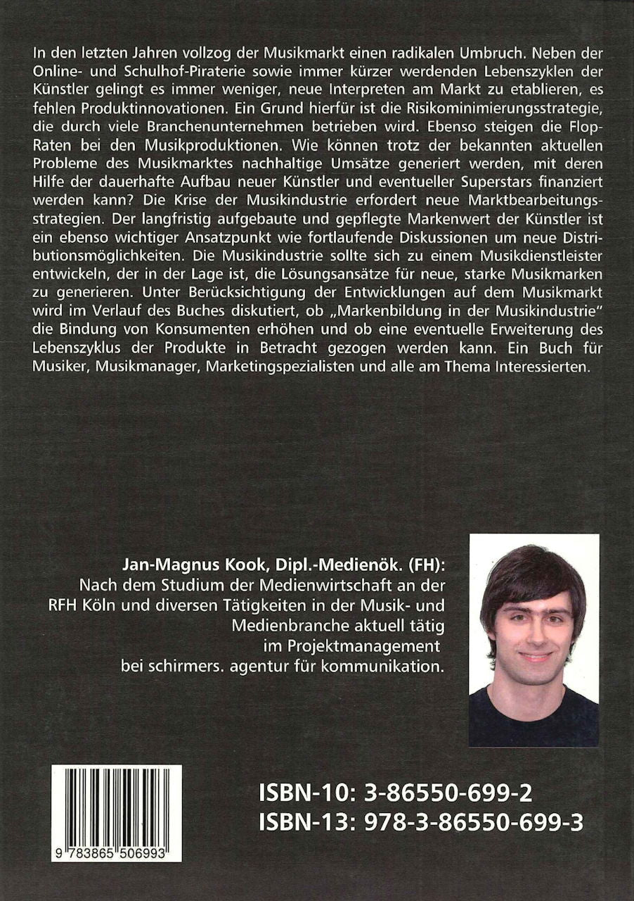Kook,J.M., Markenbildung in der Musikind (VDM Verlag Dr. Muller)