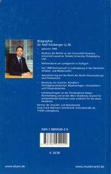Kitzberger,R., Veranstaltungsrecht (Musikmarkt Verlag)