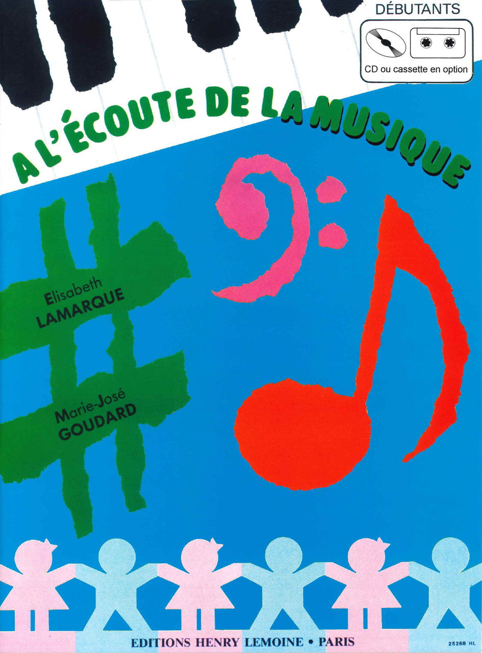 A l'ecoute de la musique debutant eleve (Lemoine)