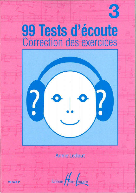99 Tests d'ecoute 3: Correction (Prof) (Lemoine)