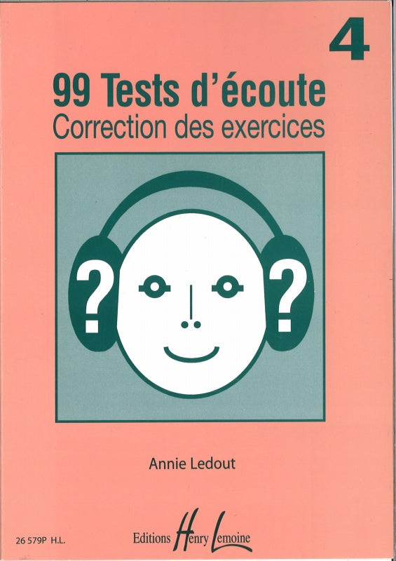 99 Tests d'ecoute 4: Correction (Prof) (Lemoine)