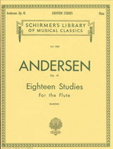 Andersen, op. 41: 18 Studies (Barrere) (G.Schirmer)