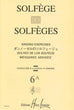 Solfege des solfeges 6A:  Sol, 2voix (Lemoine)