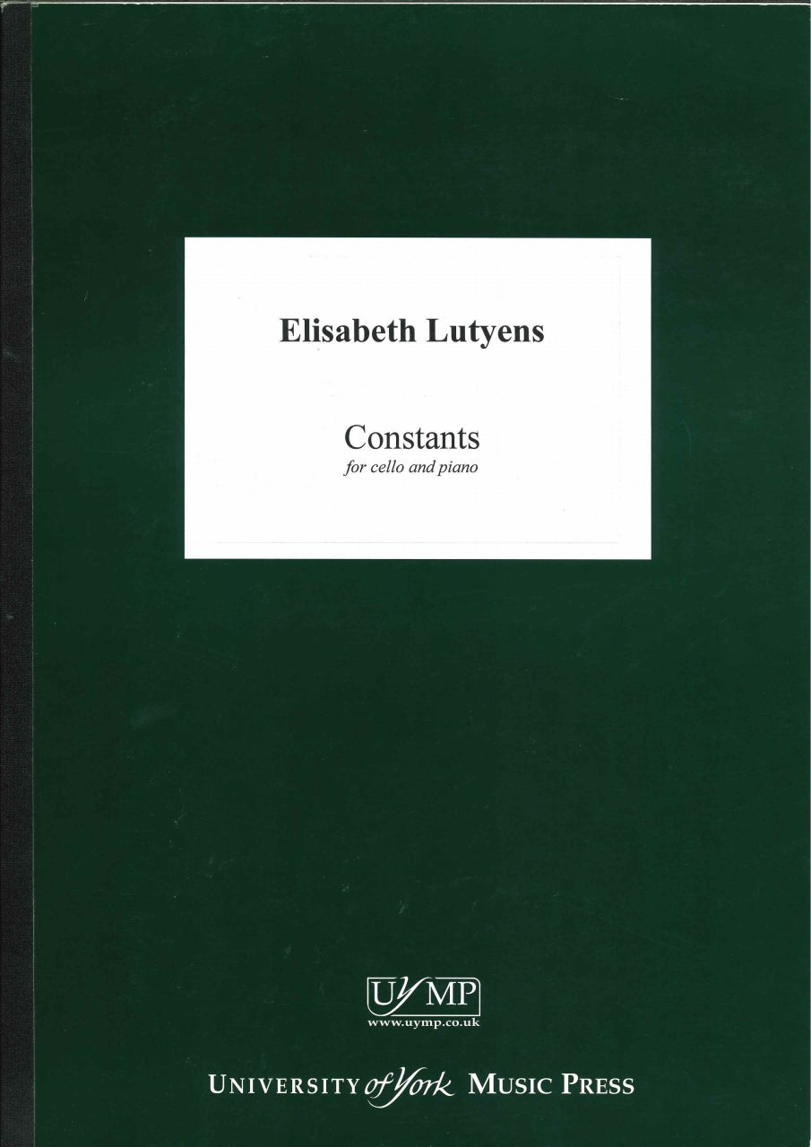 Lutyens, Constants op. 110 (Score) (York Music Press, University of)