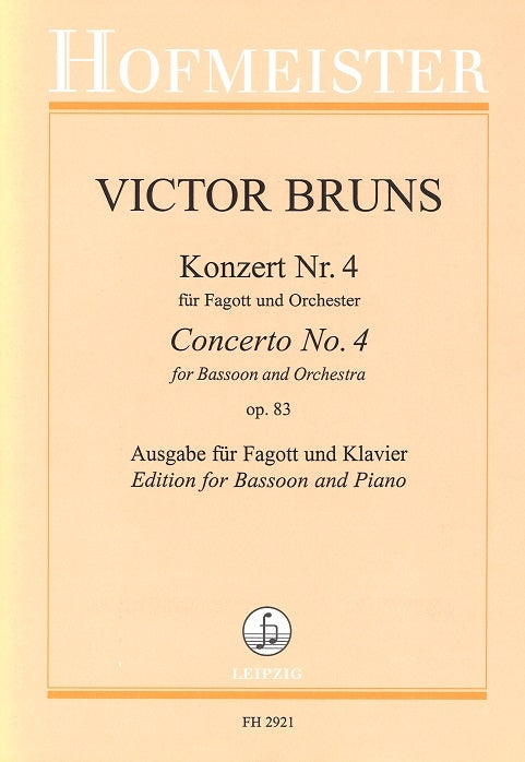 Bruns, Concerto No. 4 op. 83 (Hofmeister)