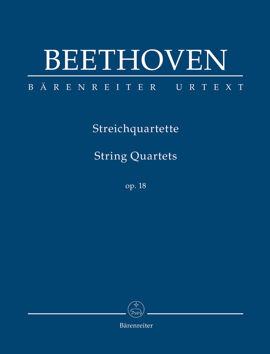 Beethoven, String Quartets op. 18/1-6 (Barenreiter)