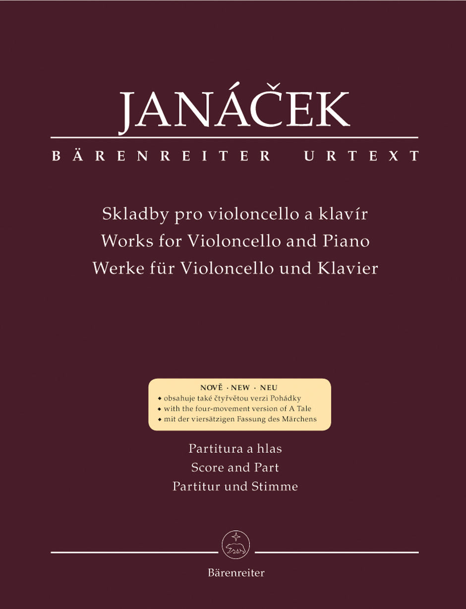 Janacek, Works for Violoncello & Piano (Barenreiter)
