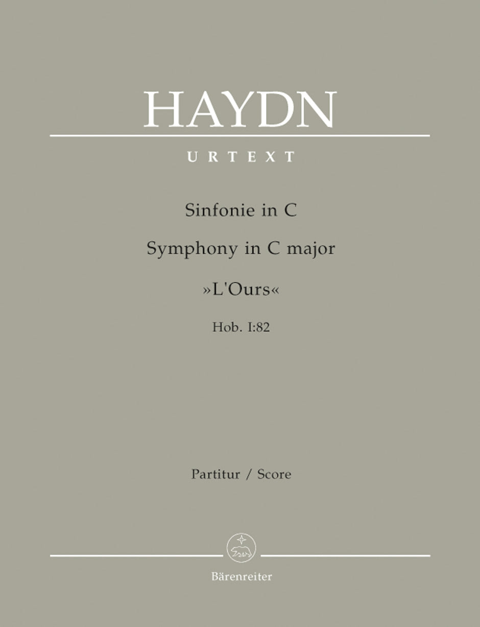 Haydn, Symphony No. 82 Full Score (Barenreiter)