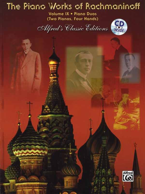 Rachmaninoff, Works for 2 Pianos (+CD) (Alfred)