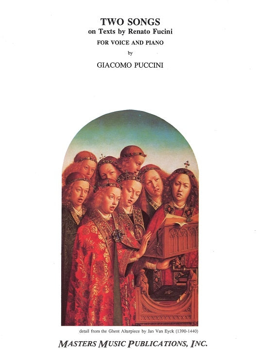 Puccini, 2 Songs on Texts by R. Fucini (Masters Music)