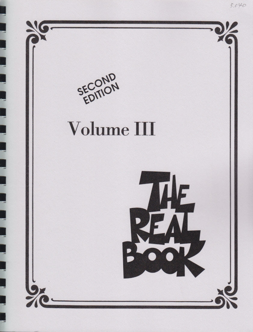Real Book 3: C Edtion (Hal Leonard)