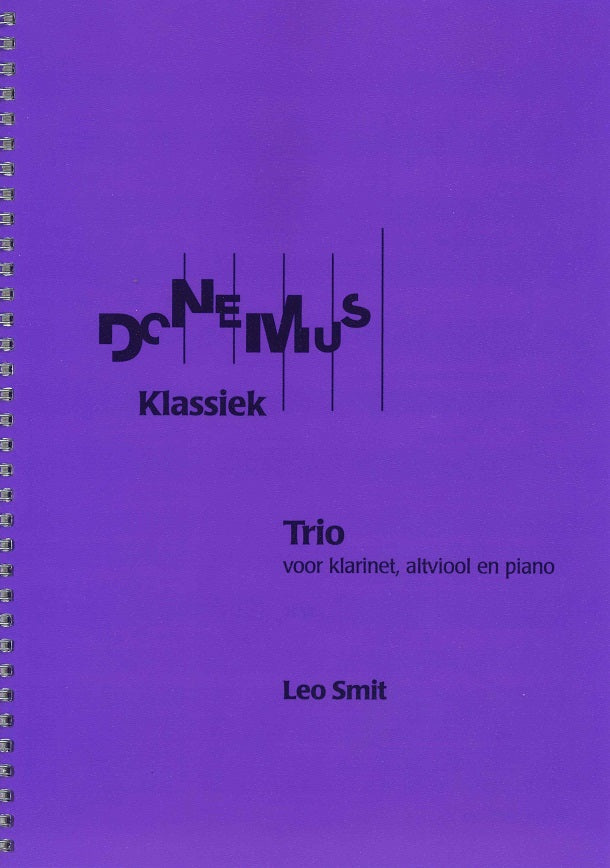 Smit, Trio (Cl,Va,Pf) (Donemus)