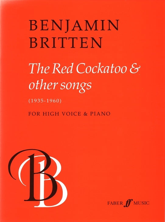 Britten, Red Cockatoo, etc. (High) (Faber Music)