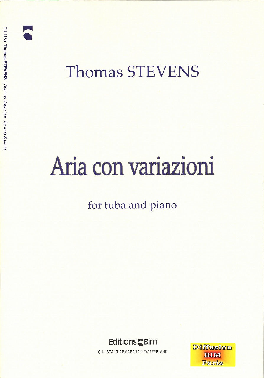Stevens, Aria con variazioni (Bim)