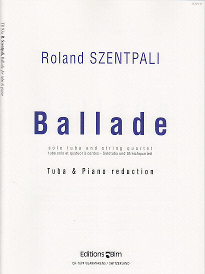 Szentpali,R., Ballad (2002) (Bim)