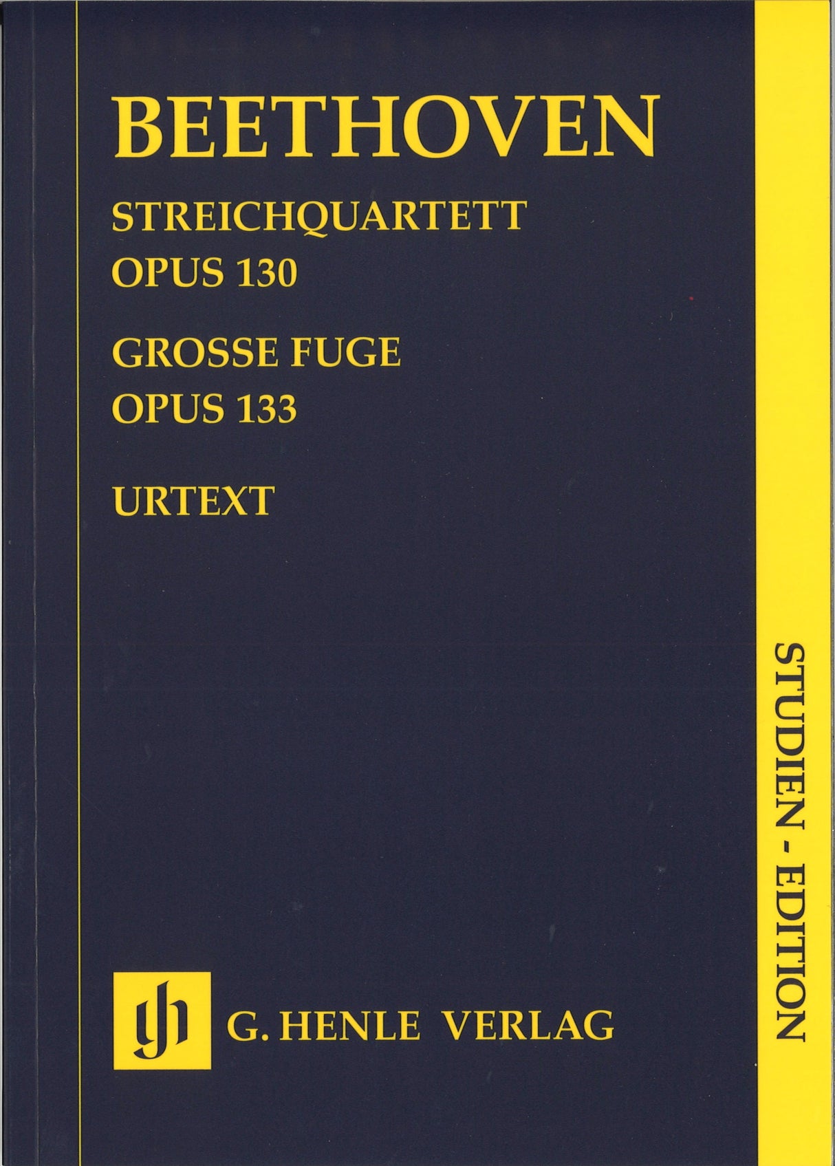 Beethoven, String Quartet op.130, 133 (Henle)