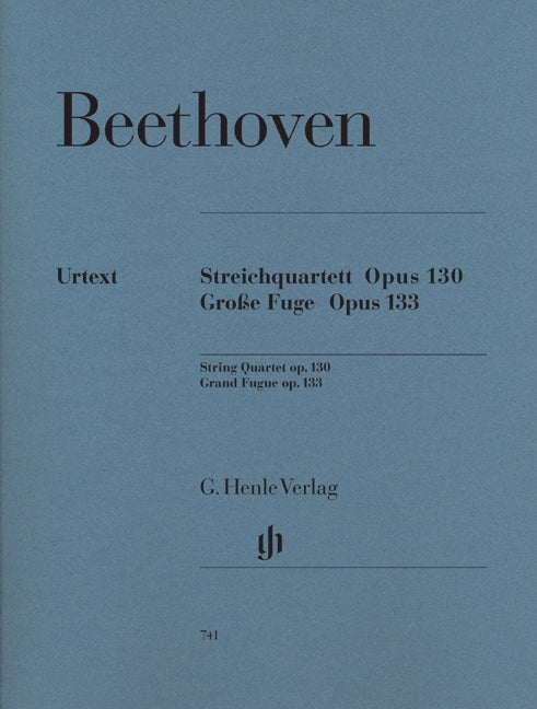 Beethoven, Streichquartett op. 130 etc. (Henle)