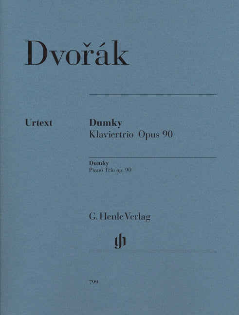 Dvorak, Piano Trio op. 90 'Dumky' B 166 (Henle)