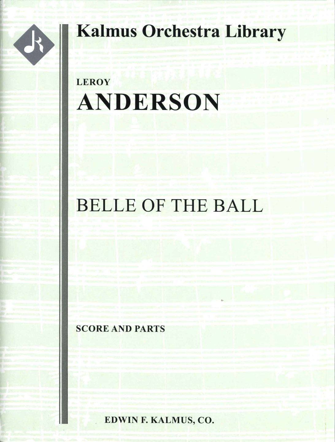 Anderson, Belle of the Ball (Set) (E.F.Kalmus)