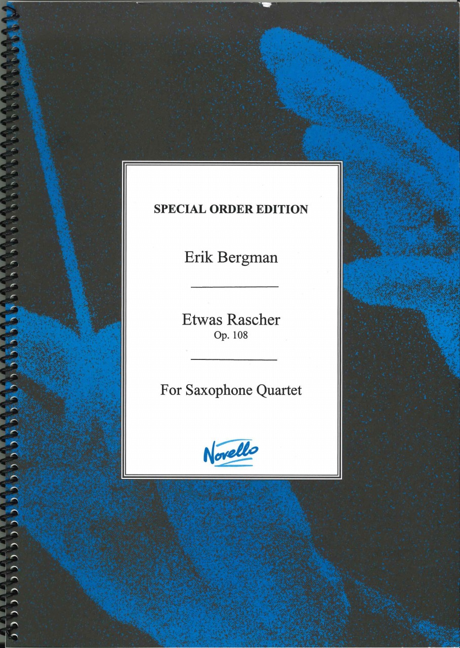 Bergman, Etwas rascher op. 108 (SATBr) (Novello)