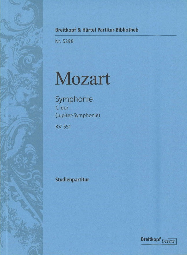 Mozart, Symphony No. 41 KV 551 'Jupiter' (Breitkopf)