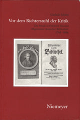 Schutz, Vor dem Richterstuhl der Kritik (Niemeyer)