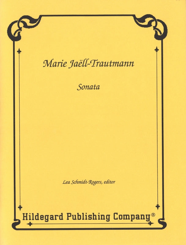 Jaell, Sonata (Hildegard Publishing)
